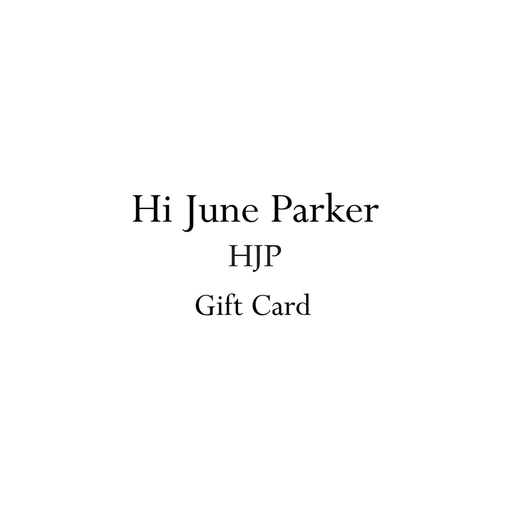 Gift card, fine jewelry gift card, Hi June Parker jewelry gift card, new york jeweler gift card