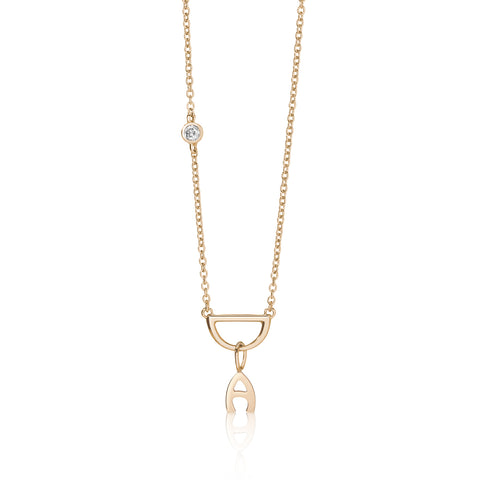 Paperclip Chain Necklace 14k Yellow Gold 18"