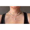 Mixed pearl necklace