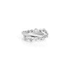 Rolling stackable ring bands, stacking diamond rings, ring bands, wedding rings, engagement rings, linked rings, connected rings, sterling silver