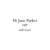 Gift card, fine jewelry gift card, Hi June Parker jewelry gift card, new york jeweler gift card