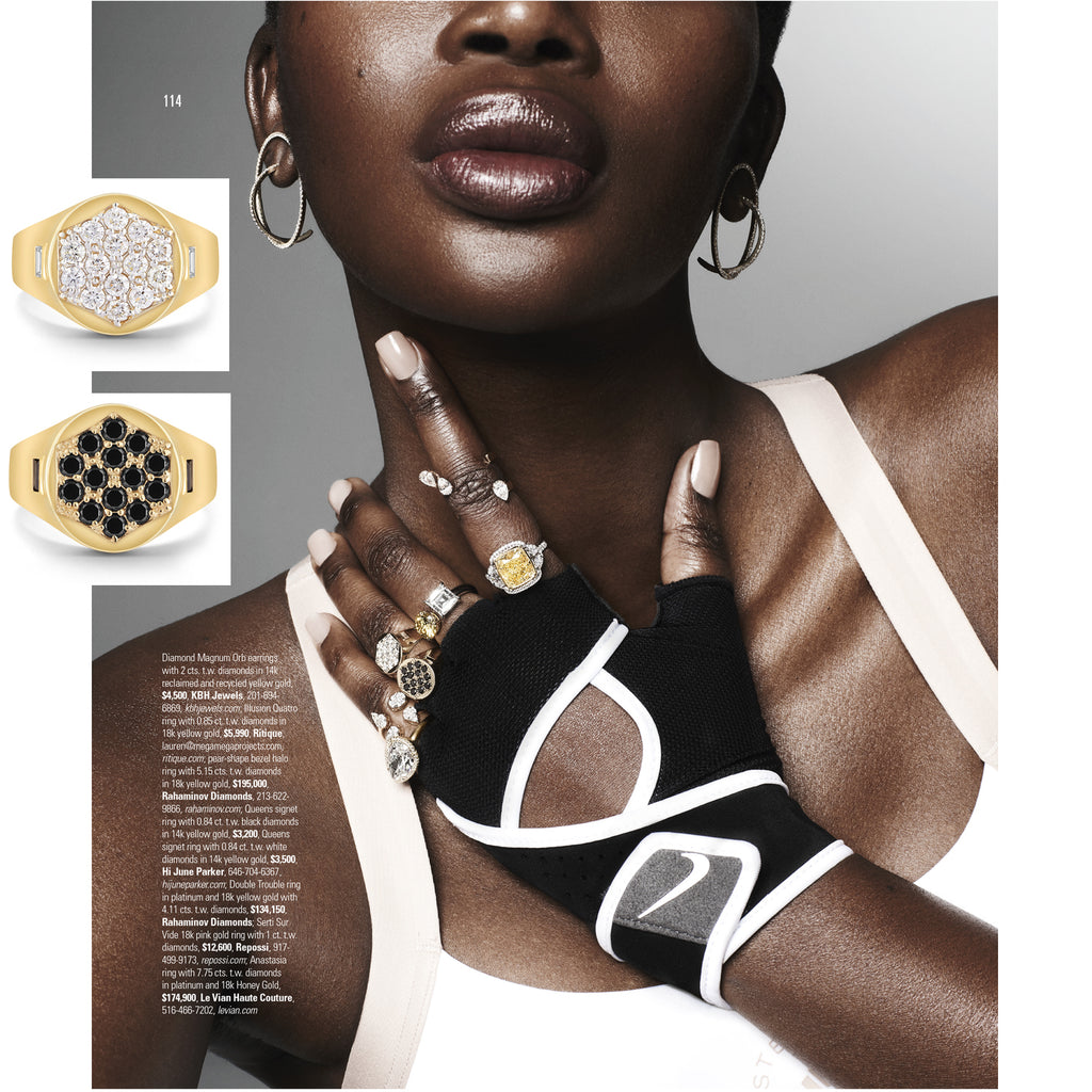 queens signet rings as seen on JCK Magazine