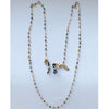 Multi color tourmaline rosary mask chain Hi June parker