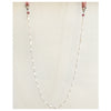 freshwater pearl rosary chain, mask chain, sterling silver