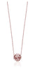 14k gold sliding sphere pendant with diamonds, gold sliding ball pendant with diamonds