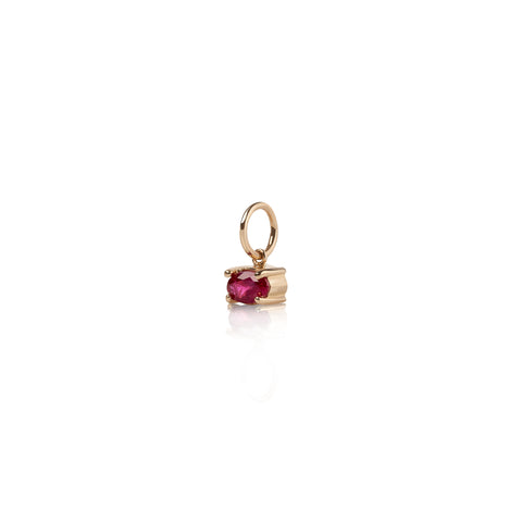 Plaza Charm pendant pink sapphire