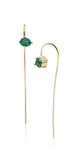 The Plaza earrings emerald