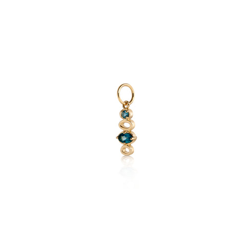 Mini Diamond shape stud single earring